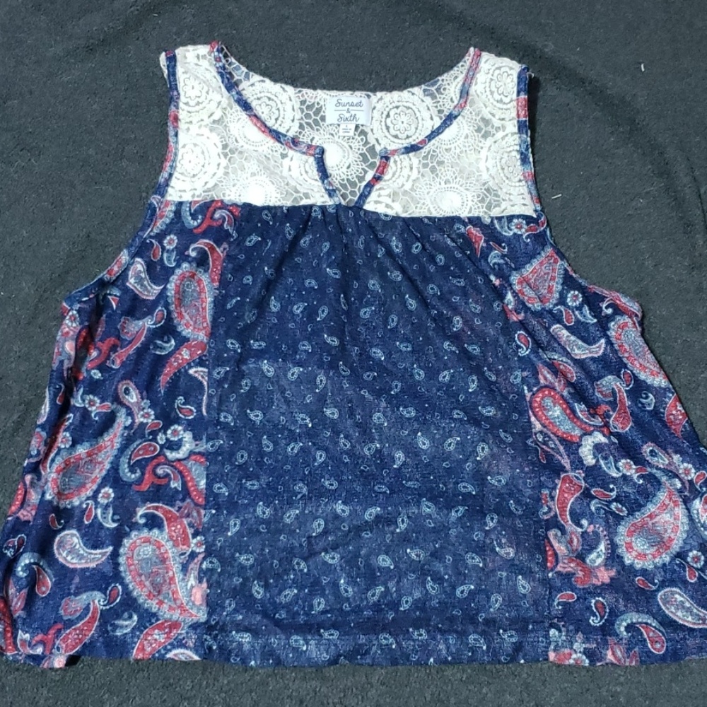 Red, White & Blue Shirt